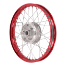 Speichenrad, Alufelge 1,50x16 (Rot), Simson S50, S51, S53, KR50, KR51, SR4-1, SR4-2, SR4-3, SR4-4